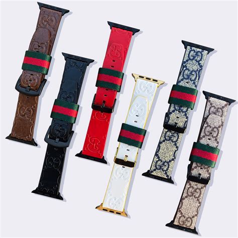 gucci style apple watch band|genuine Gucci watch bands.